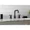 Kingston Brass Widespread Bathroom Faucet with Push PopUp, Matte Black KS1410CG - alternate 3